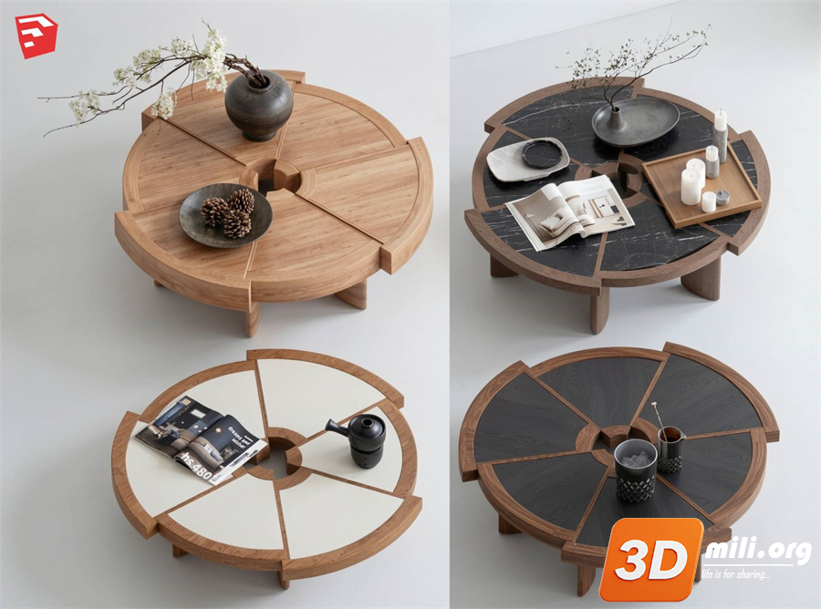 Coffee Table Skp Files